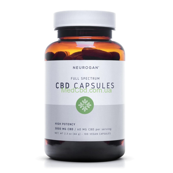 cbd капсулы 3000 мг 100 шт CBD Capsules Neurogan Full Spectrum