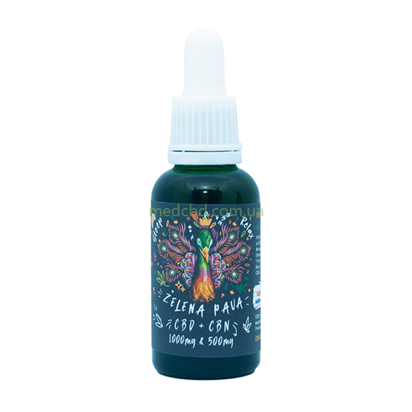 1000mgCBD_500mgCBN_Oil_ZelenaPava_1_ копия Zelena Pava CBD + CBN