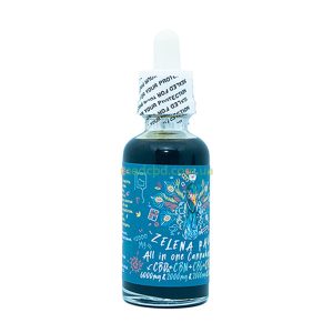 CBD Oil All In One Cannabinoids CBD+CBN+CBG+CBC Zelena Pava