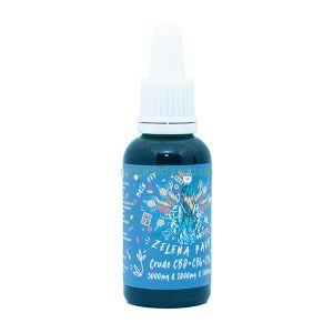 CBD Oil Crude CBD + CBG + CBC Zelena Pava