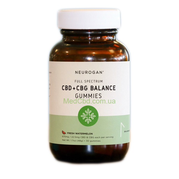 CBD+CBG мармеладки 1350mg CBD + CBG Balance Gummies Neurogan