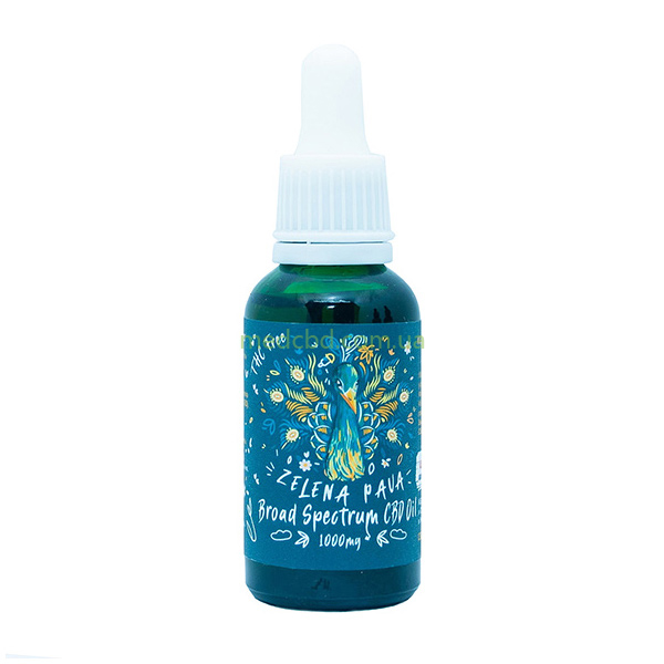 1000mg_BS_CBD_Oil_ZelenaPava_1 копия CBD Oil Broad Spectrum Zelena Pava