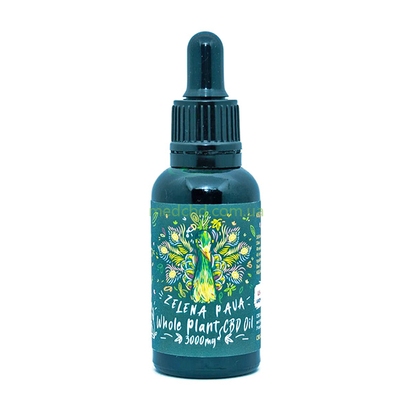 3000mg_WholePlant_CBD_Oil_ZelenaPava_1 копия CBD Oil Whole Plant Zelena Pava 3000 mg